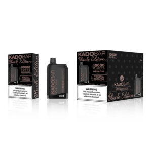 Kado Bar Black Edition KB10000 Disposable Vape 10000 Puffs (18mL)