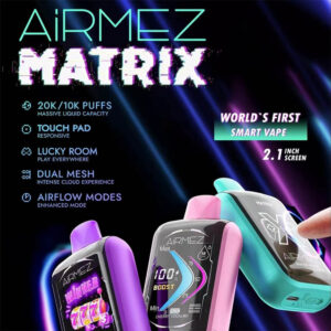 AiRMEZ Matrix 25K Puffs Disposable Vape (20mL)