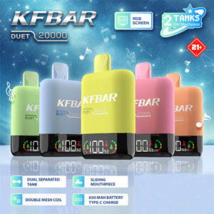 KFBAR Duet 20K Puffs Disposable Vape (20mL)